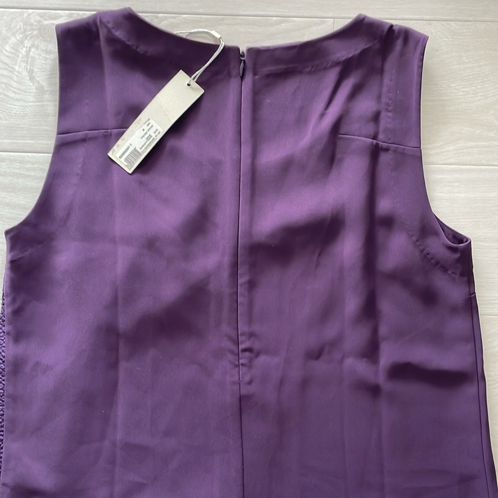 J. Lindeberg Plum Daniella Stretch Drape Dress - Picture 10 of 16